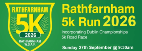 Rathfarnham 5k Road Race 2026